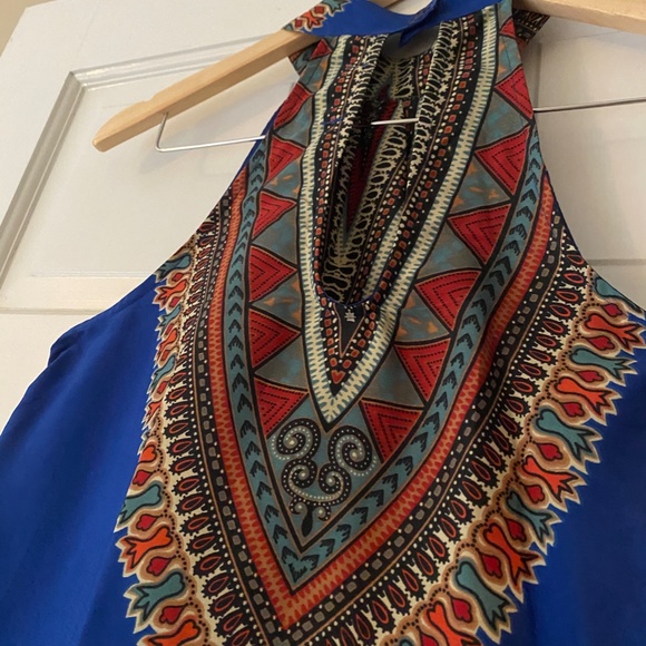 Band of Gypsies High Neck Scarf/Shift Dress SIZE M - Picture 11 of 13